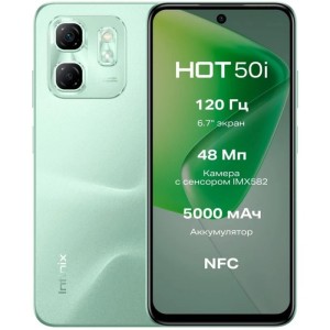 Смартфон Infinix Hot 50i 6/128Gb Sage Green