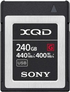 Карта памяти Sony XQD G Series QD-G240F 240 GB