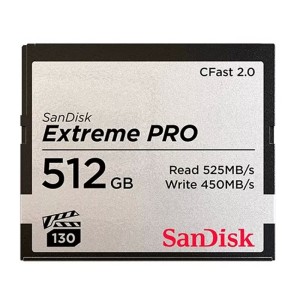 Карта памяти SanDisk 512GB Extreme PRO CFast 2.0 Memory Card (SDCFSP-512G-G46D)