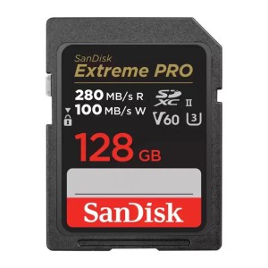 Карта памяти SanDisk 128GB Extreme PRO SDXC UHS-II Memory Card (SDSDXEP-128G-GN4IN)