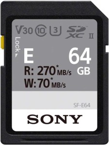 Карта памяти Sony 64GB SDXC UHS-I (CLASS 10/70W) (SF-G64/T1)