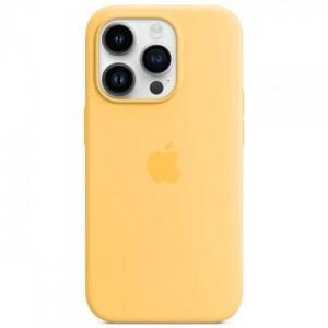 Чехол Apple iPhone 14 Pro Silicone Case with MagSafe Sunglow MPTM3ZE/A