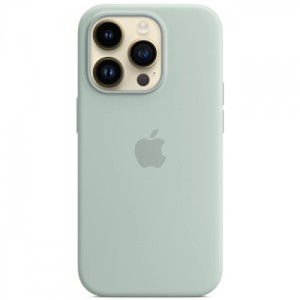 Чехол Apple iPhone 14 Pro Silicone Case with MagSafe Succulent MPTL3ZE/A