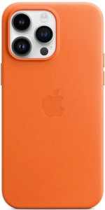 Чехол Apple для iPhone 14 Pro Max Leather MagSafe Orange (MPPR3)