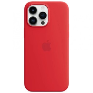 Чехол Apple для iPhone 14 Pro Max Silicone MagSafe Red (MPTR3)