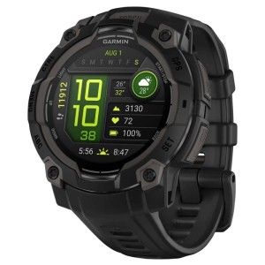 Умные часы Garmin Instinct 3, 45 мм, AMOLED, Black, черный