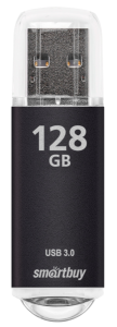 USB Флеш-накопитель Smartbuy V-Cut USB 3.0/3.1 128GB Black (SB128GBVC-K3)