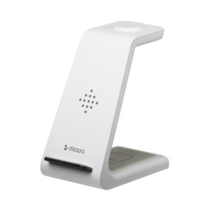 Зарядная станция Deppa 3 в 1:Charging Stand : iPhone, Apple Watch, Airpods 17.5 Вт (арт.24015)