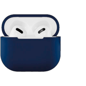 Силиконовый чехол VLP Silicone Case Soft Touch для Apple AirPods 3 Dark Blue