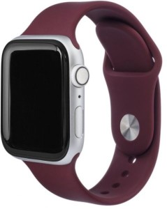 Ремешок VLP Band Silicone для Apple Watch 42/44/45/49мм Марсала