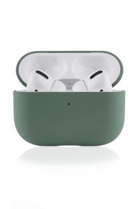 Силиконовый чехол VLP Silicone Case Soft Touch для Apple AirPods Pro Dark Green