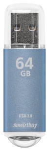 USB Флеш-накопитель Smartbuy V-Cut USB 3.0/3.1 64GB Синий (SB64GBVC-B3)