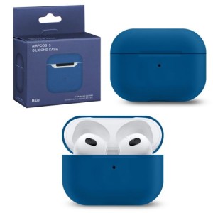 Силиконовый чехол для Apple AirPods 3 Blue