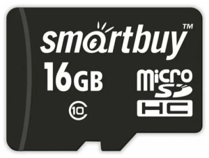 Карта памяти Micro SD Smartbuy 16GB Class10 30MB/s (SB16GBSDCL10-00LE)