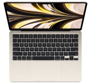 Ноутбук Apple MacBook Air 13 2022 (Apple M2 8C CPU, 8C GPU, 13.6", 2560x1664, 8GB, 256GB SSD, macOS)