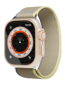 Ремешок VLP Trail Band для Apple Watch 42/44/45/49mm Бежевый/Желтый