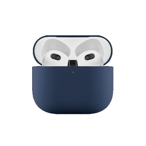 Силиконовый чехол uBear Touch Case для Apple AirPods 3 Dark Blue