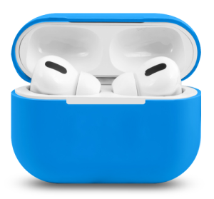 Силиконовый чехол ISA для Apple AirPods Pro Голубой