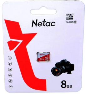 Карта памяти Netac P500 Eco 8GB Class10 (NT02P500ECO-008G-S)