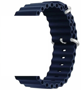 Ремешок для Apple Watch 42/44/45/49mm Ocean Band Dark Blue (Темно-Синий)