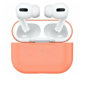 Силиконовый чехол для Apple AirPods Pro 2 Papaya