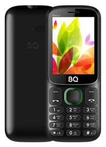 Телефон BQ 2440 Step L+ Black Green (Черный-Зеленый)