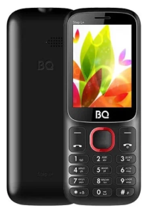 Телефон BQ 2440 Step L+ Black Red (Черный-Красный)