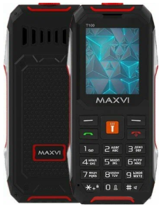 Телефон MAXVI T100 Red (Красный)