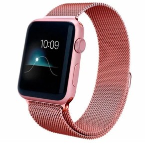 Ремешок для Apple Watch 38/40/41mm Milanese Loop Rose