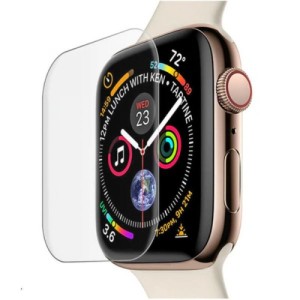 Защитное стекло для Apple Watch 40mm 3D (прозрачное ультрафиолет)