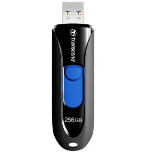 USB Флеш-накопитель Transcend JetFlash 790 256Gb 3.1 Black/Blue (TS256GJF790K)