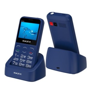 Телефон MAXVI B231ds Blue (Синий)