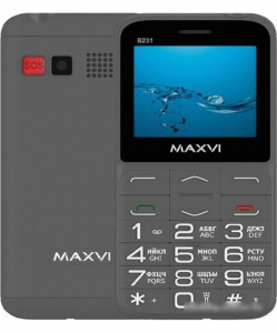 Телефон MAXVI B231 Grey (Серый)