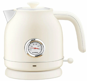 Чайник электрический Qcooker Retro Electric Kettle QS-1701 Винтажный Белый