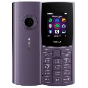 Телефон Nokia 110 (2024) 4G Dual Sim Arctic Purple (Фиолетовый)