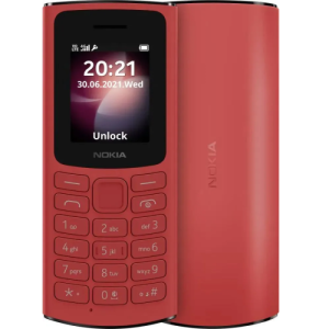 Телефон Nokia 105 (2024) TA-1557DS Terracotta Red (Красный)