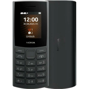 Телефон Nokia 106 (2024) Dual Sim Charcoal (Черный)