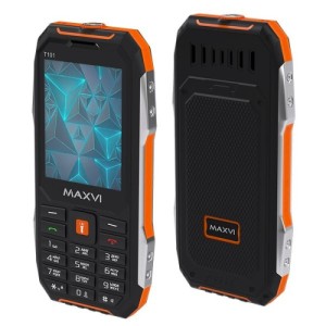 Телефон MAXVI T101 Orange (Оранжевый)