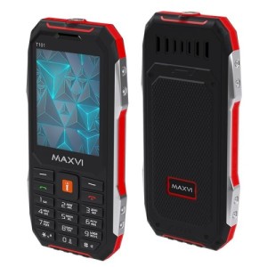 Телефон MAXVI T101 Red (Красный)