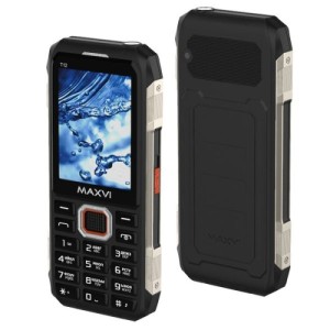 Телефон MAXVI T12 Black (Черный)