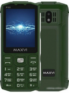 Телефон MAXVI P101 Green (Зеленый)