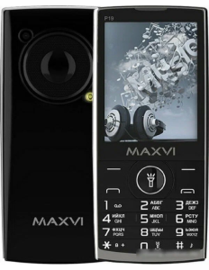 Телефон MAXVI P19 Black (Черный)