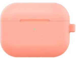 Силиконовый чехол для Apple AirPods 4 Peach