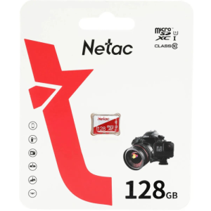 Карта памяти Netac P500 Eco 128GB Class10 (NT02P500ECO-128G-S)