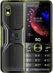 Телефон BQ 2842 Disco Boom Black Yellow (Черный-Желтый)