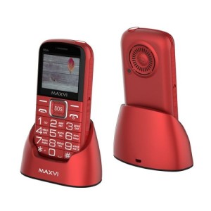 Телефон MAXVI B5ds Red (Красный)