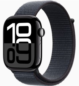 Часы Apple Watch Series 10 GPS 42mm Jet Black Aluminum Case/Ink Sport Loop