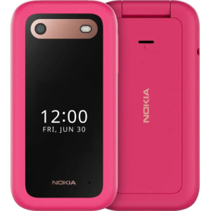 Телефон Nokia 2660 Flip 4G Dual Sim Pop Pink (Розовый)