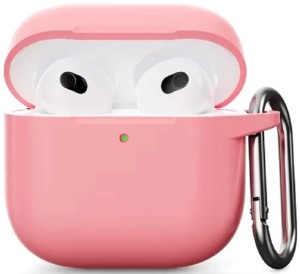 Силиконовый защитный чехол для AirPods 4, розовый (Pink)