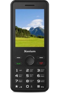 Телефон Xenium X280 Blaсk (Черный)